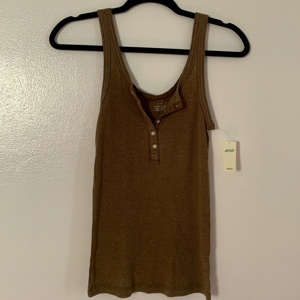 NWT Aerie Henley Tank Top